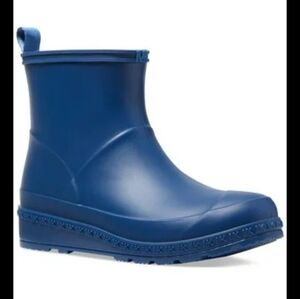 Size 8 Michael Kors Rain Boots blue